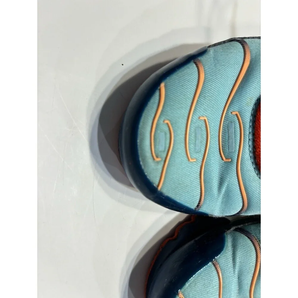 Nike Air Max Plus GS SWOOSH CHAIN Blue Orange White CQ4816 400 GS Sz 5.0Y